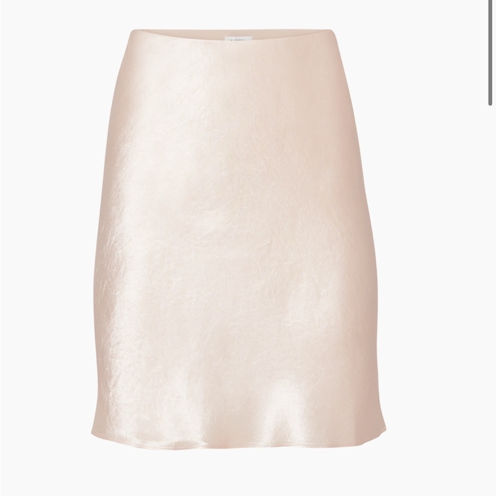 Aritzia Babaton Silk Slip Skirt